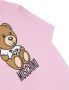 Moschino Kids T-shirt met teddybeer patroon Roze - Thumbnail 3