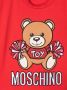 Moschino Kids T-shirt met teddybeerprint Rood - Thumbnail 3