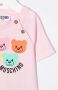 Moschino Kids T-shirt met teddybeerprint Roze - Thumbnail 3