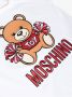 Moschino Kids T-shirt met teddybeerprint Wit - Thumbnail 3