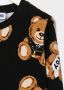 Moschino Kids T-shirt met teddybeerprint Zwart - Thumbnail 3