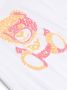 Moschino Kids T-shirtjurk met logoprint Wit - Thumbnail 3