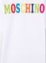Moschino Kids T-shirtjurk met logoprint Wit - Thumbnail 3