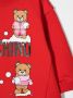 Moschino Kids T-shirtjurk met print Rood - Thumbnail 3