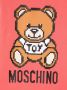 Moschino Kids T-shirtjurk met teddybeerprint Roze - Thumbnail 3