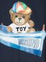 Moschino Kids T-shirt met teddybeerprint Blauw - Thumbnail 3
