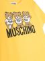 Moschino Kids T-shirt met ronde hals Geel - Thumbnail 3