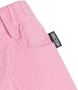 Moschino Kids Gekreukte shorts Roze - Thumbnail 3