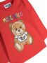 Moschino Kids T-shirt met print Rood - Thumbnail 3
