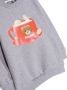 Moschino Kids Sweater met teddybeerpatroon Grijs - Thumbnail 3
