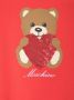 Moschino Kids Sweater met teddybeerprint Rood - Thumbnail 3