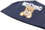 Moschino Kids Muts met teddybeerprint Blauw - Thumbnail 2