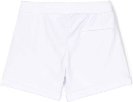Moschino Kids Shorts met teddybeerprint Wit