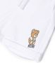 Moschino Kids Shorts met teddybeerprint Wit - Thumbnail 3