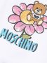 Moschino Kids Jurk met teddybeerprint Wit - Thumbnail 3