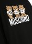Moschino Kids Sweaterjurk met teddybeerprint Zwart - Thumbnail 3