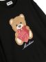 Moschino Kids Sweater met teddybeerprint Zwart - Thumbnail 3