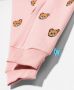 Moschino Kids Trainingsbroek met geborduurde teddybeer kinderen katoen Elastane Polyester 12 18 Roze - Thumbnail 3