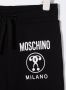 Moschino Kids Trainingsbroek met logo Zwart - Thumbnail 3