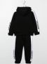 Moschino Kids Trainingspak met logoband Zwart - Thumbnail 2