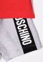Moschino Kids Trainingspak met logoprint Rood - Thumbnail 3