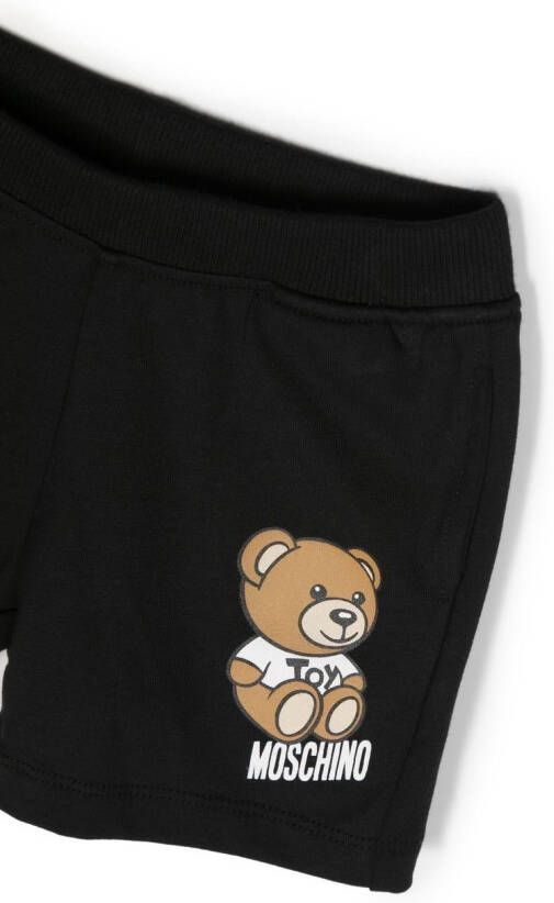 Moschino Kids Trainingspak met teddybeerprint Blauw