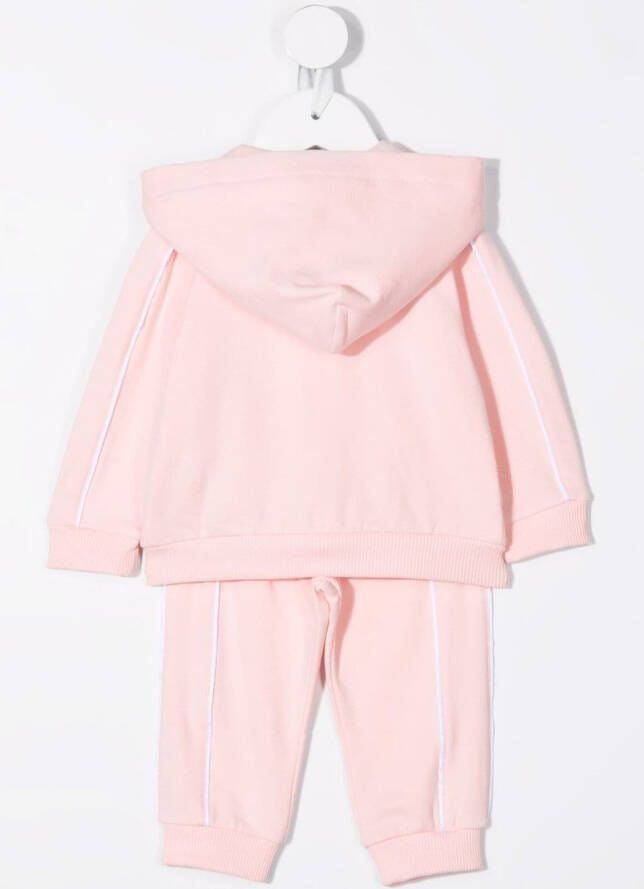 Moschino Kids Trainingspak met teddybeerprint Roze