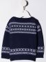 Moschino Kids Trui met teddybeerprint Blauw - Thumbnail 2