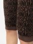 Moschino Legging met monogramprint Bruin - Thumbnail 5