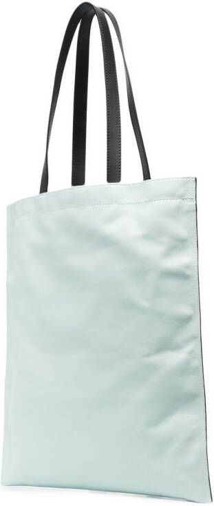 Moschino Shopper met print Blauw