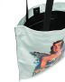 Moschino Shopper met print Blauw - Thumbnail 5