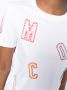 Moschino T-shirt met geborduurd logo Wit - Thumbnail 5