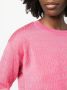 Moschino Intarsia sweater Roze - Thumbnail 5