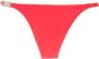 Moschino Bikinislip met logoplakkaat Rood - Thumbnail 2