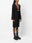 Moschino Jurk met logoplakkaat Zwart - Thumbnail 3