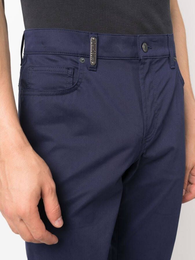 Moschino Straight broek Blauw