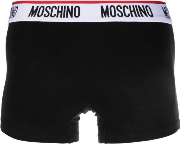 Moschino Boxershorts met logoprint Grijs