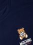 Moschino T-shirt met logoprint Blauw - Thumbnail 3