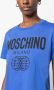 Moschino T-shirt met logoprint Blauw - Thumbnail 5