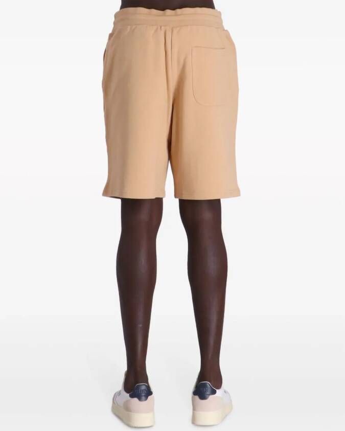 Moschino Trainingsshorts met logoprint Beige