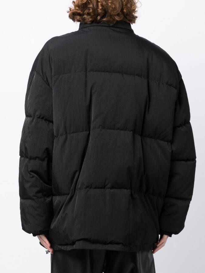Moschino Jas met logoprint Zwart