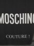 Moschino Sjaal met logoprint Zwart - Thumbnail 2