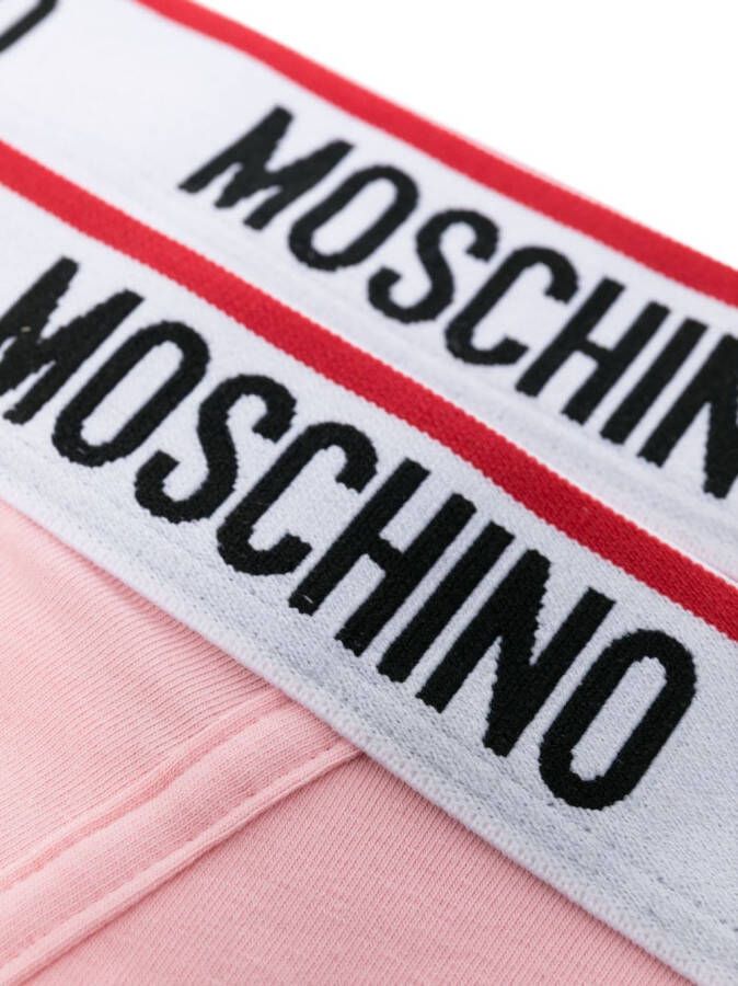 Moschino Boxershorts met logoprint Veelkleurig