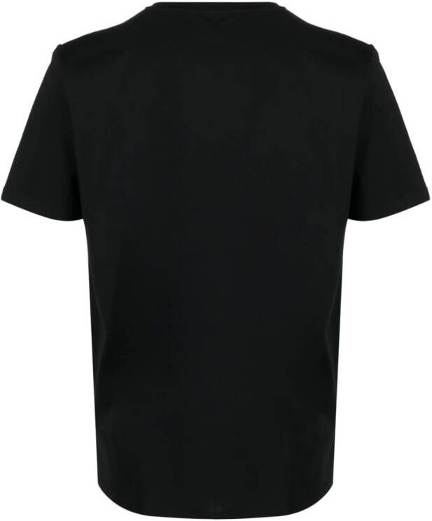 Moschino T-shirt met logoprint Zwart