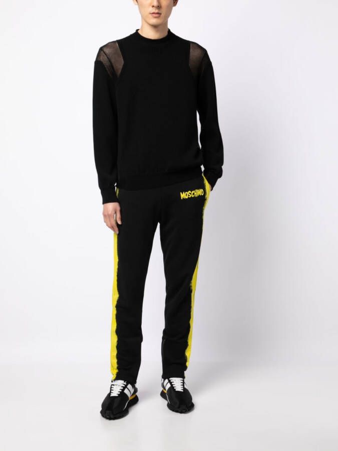 Moschino Trainingsbroek met logoprint Zwart
