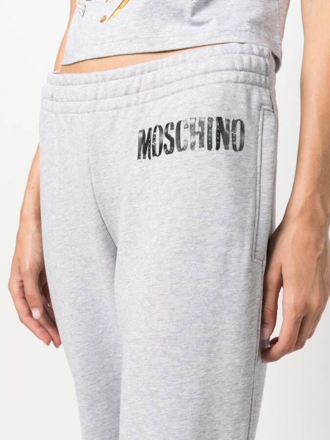 Moschino Trainingsbroek met logoprint Grijs