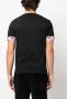 Moschino T-shirt met logoband Zwart - Thumbnail 4