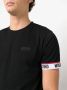 Moschino T-shirt met logoband Zwart - Thumbnail 5