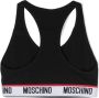 Moschino Sport-bh met logoband Zwart - Thumbnail 2