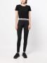 Moschino T-shirt met logoband Zwart - Thumbnail 2
